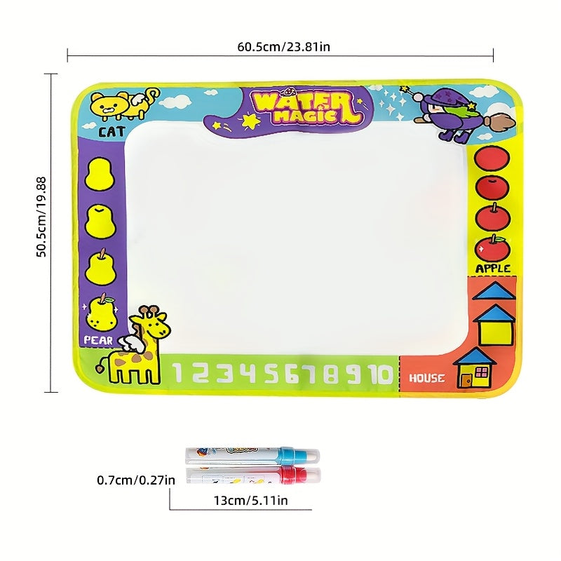 Magisch Waterkleur Mat – Herbruikbaar Doodle Speelkleed | Cadeau Kinderen