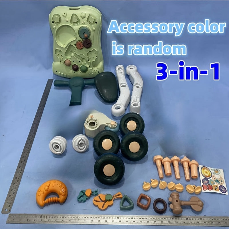 Muzikale Loopwagen voor Peuters | Anti-Kantel Ontwerp | Educatief Speelgoed