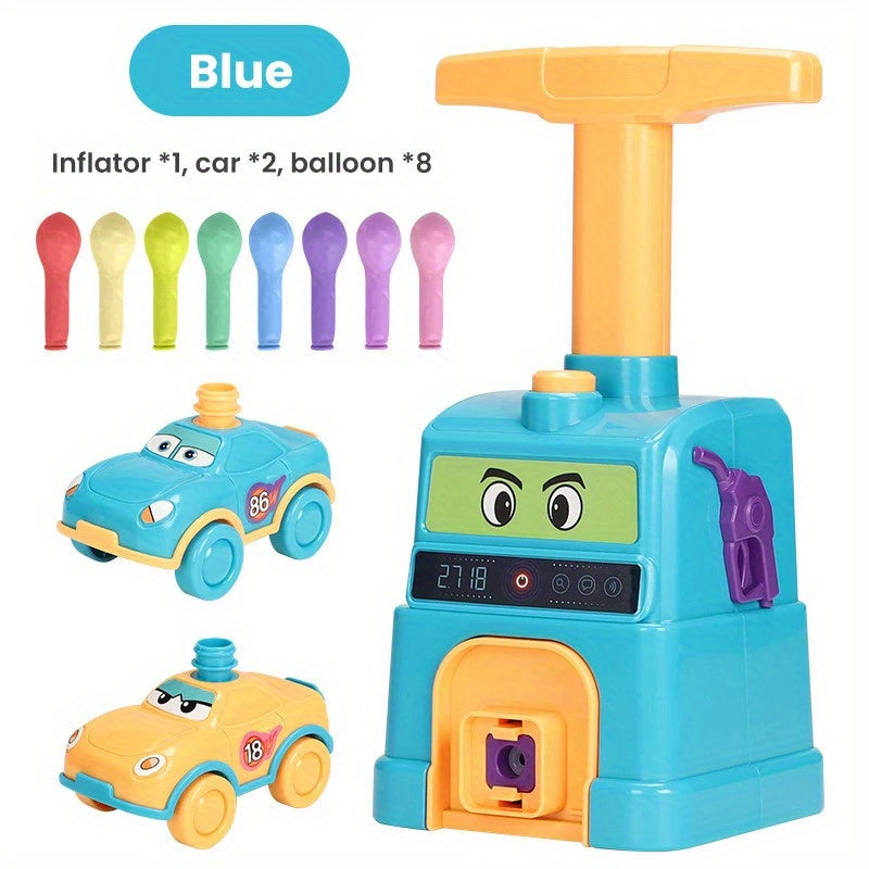 Ballon Auto Speelgoed Kinderen – Handmatig Opblaasbare Auto met Ballonnen | Educatief Cadeau & Feest Accessoire