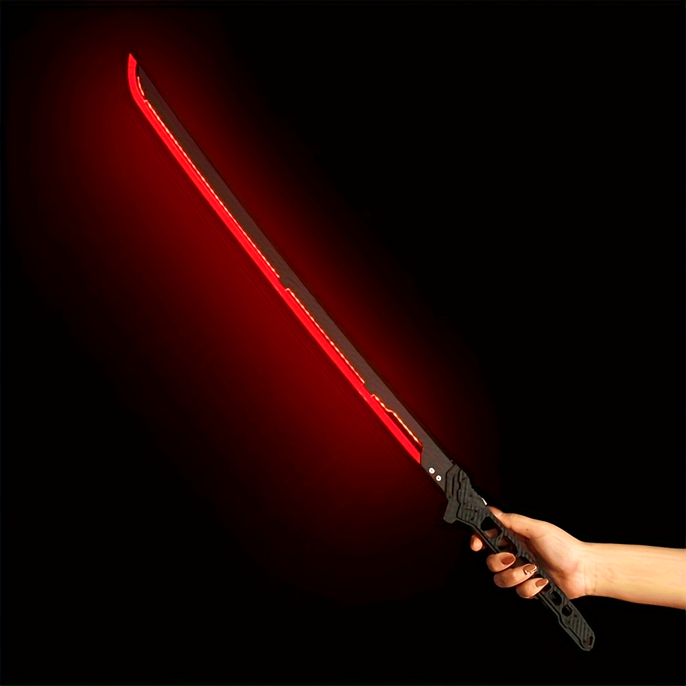 LED Samurai Zwaard 80cm | Cyberpunk Stijl | Cosplay & Halloween Decoratie