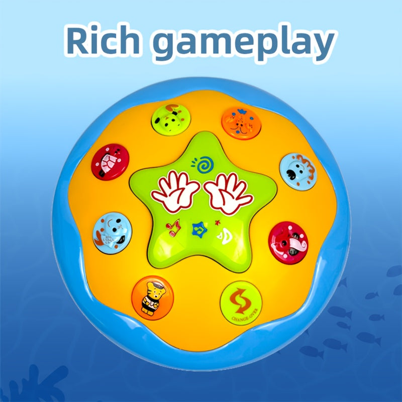 Baby Handtrommel | Muzikaal Educatief Speelgoed met Licht & Geluid