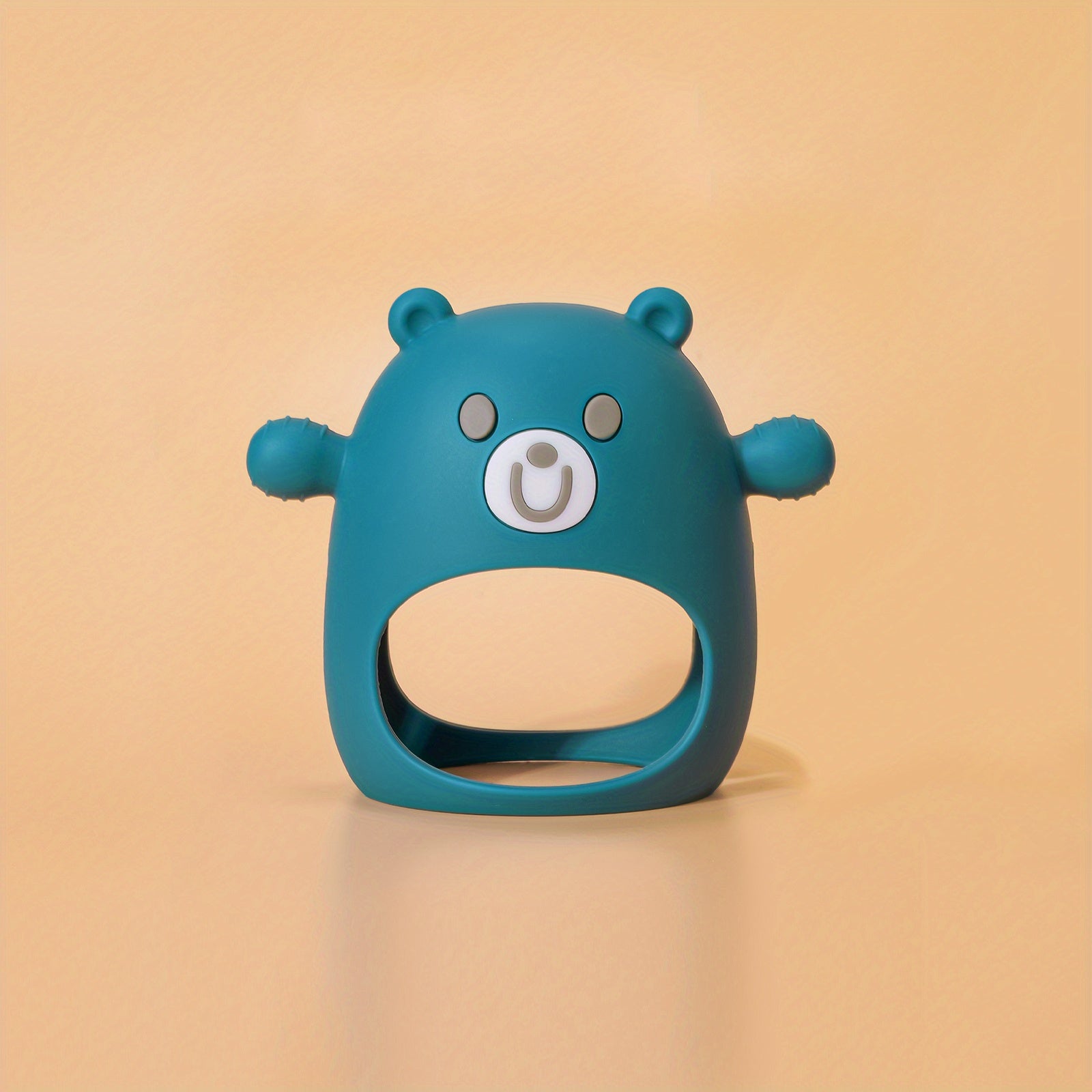 Zachte Siliconen Bijtring Mitter voor Baby's 6M+ | BPA-vrij, Antivallen, Perfecte Verzachtende Speelgoed & Cadeau voor Thanksgiving & Kerst