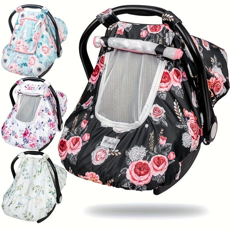 Warme Autostoelhoes Baby Winter - 3-in-1 Minky Hoes Maxi Cosi - Ademende Autostoel Cover Pasgeboren Jongens en Meisjes