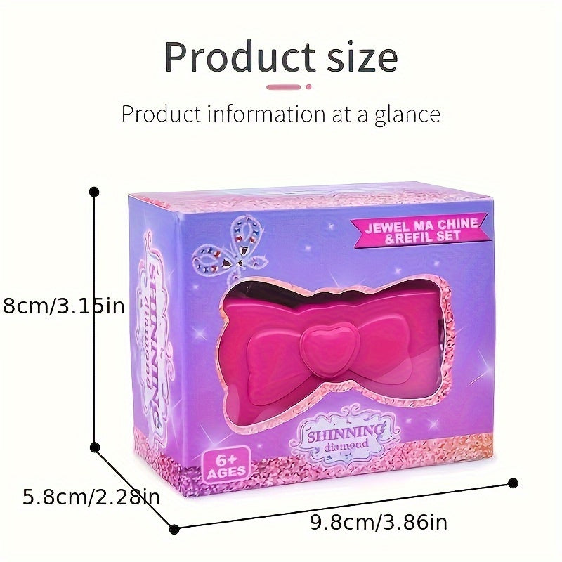 Hair Jewels Stamper Set | DIY Glittersieraad Tool | Glamour Styling voor Meisjes Cadeau