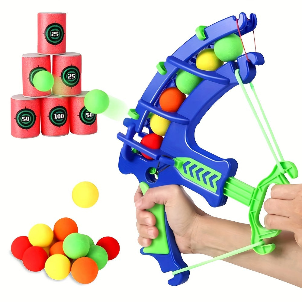 Zachte Schuim Ballen Kinderboog Set - Competitief Intellectueel Schietspel, Veilig en Leuk, Hand-Oog Coördinatie Oefening - Plastic Constructie - Perfect Cadeau voor Kerst, Halloween, Dankzegging, Verjaardag - Voor Jongens & Meisjes