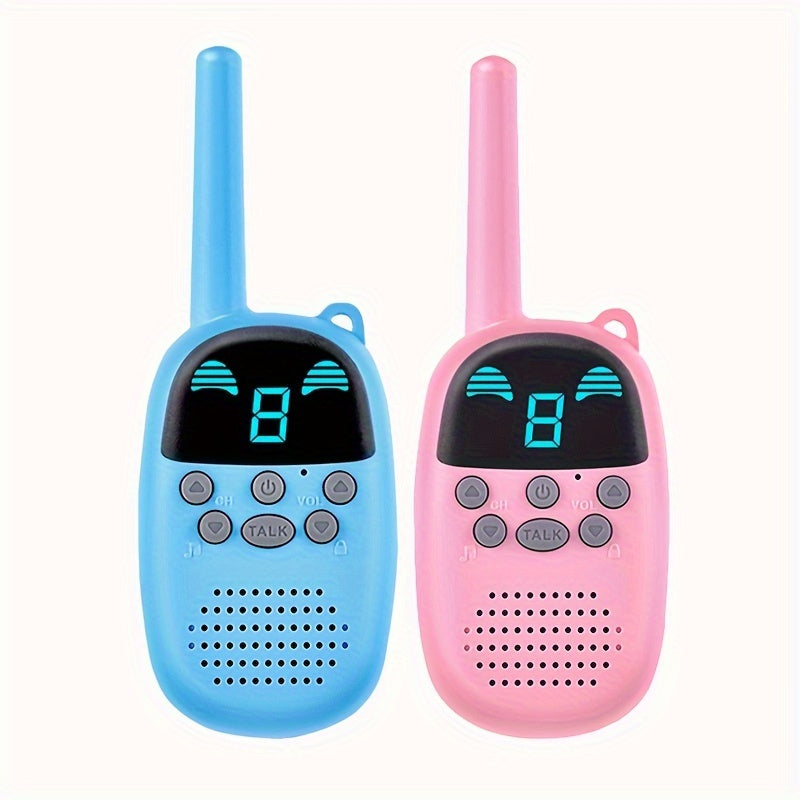 Walkie Talkie Set voor Kinderen - 2 Stuks Portofoons voor Jongens en Meisjes - Talkie Walkie Enfant met Groot Bereik tot 2.4km - Avontuur Buitenspeelgoed Cadeau