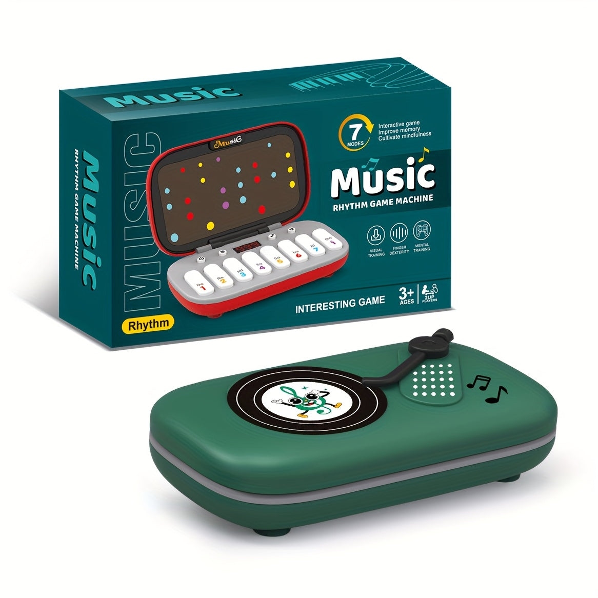Keyboard muziekspeelgoed - ABS, feest- & educatief cadeau (rood & groen)