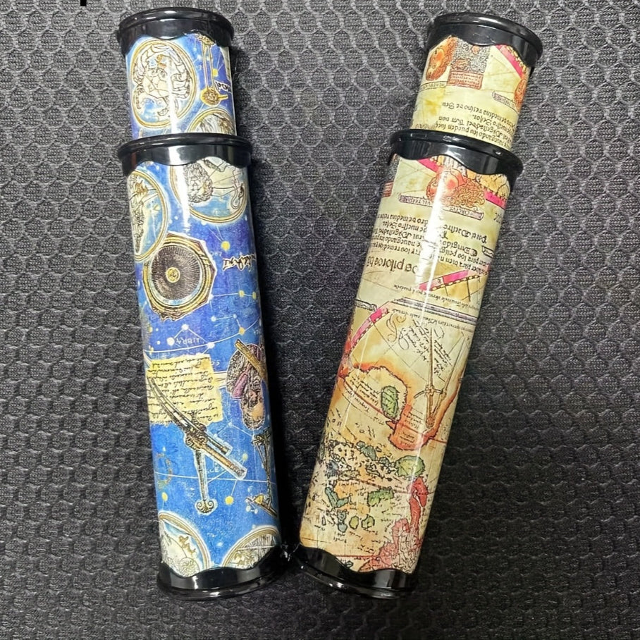 Klassiek caleidoscoopspeelgoed | Handgemaakte kunststof intrekbaar ontwerp creatief spelaccessoire