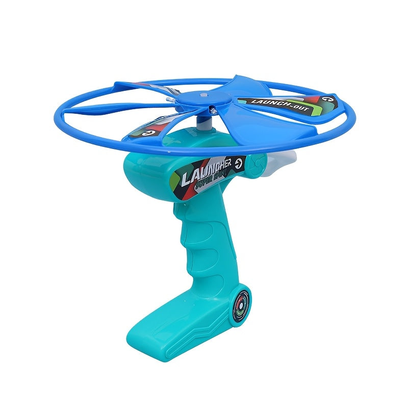 Sky rotor vlieger - trekkoord speelgoed met kleurrijke vleugels | outdoor familieplezier