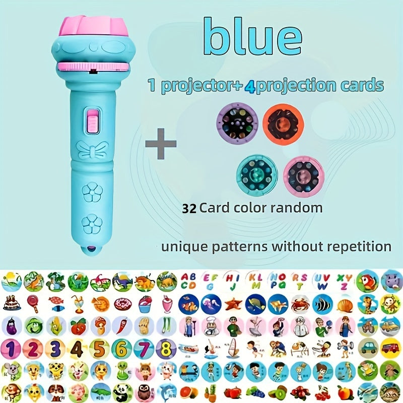Zaklamp Projector met 32 Patronen | Educatief Speelgoed met Licht