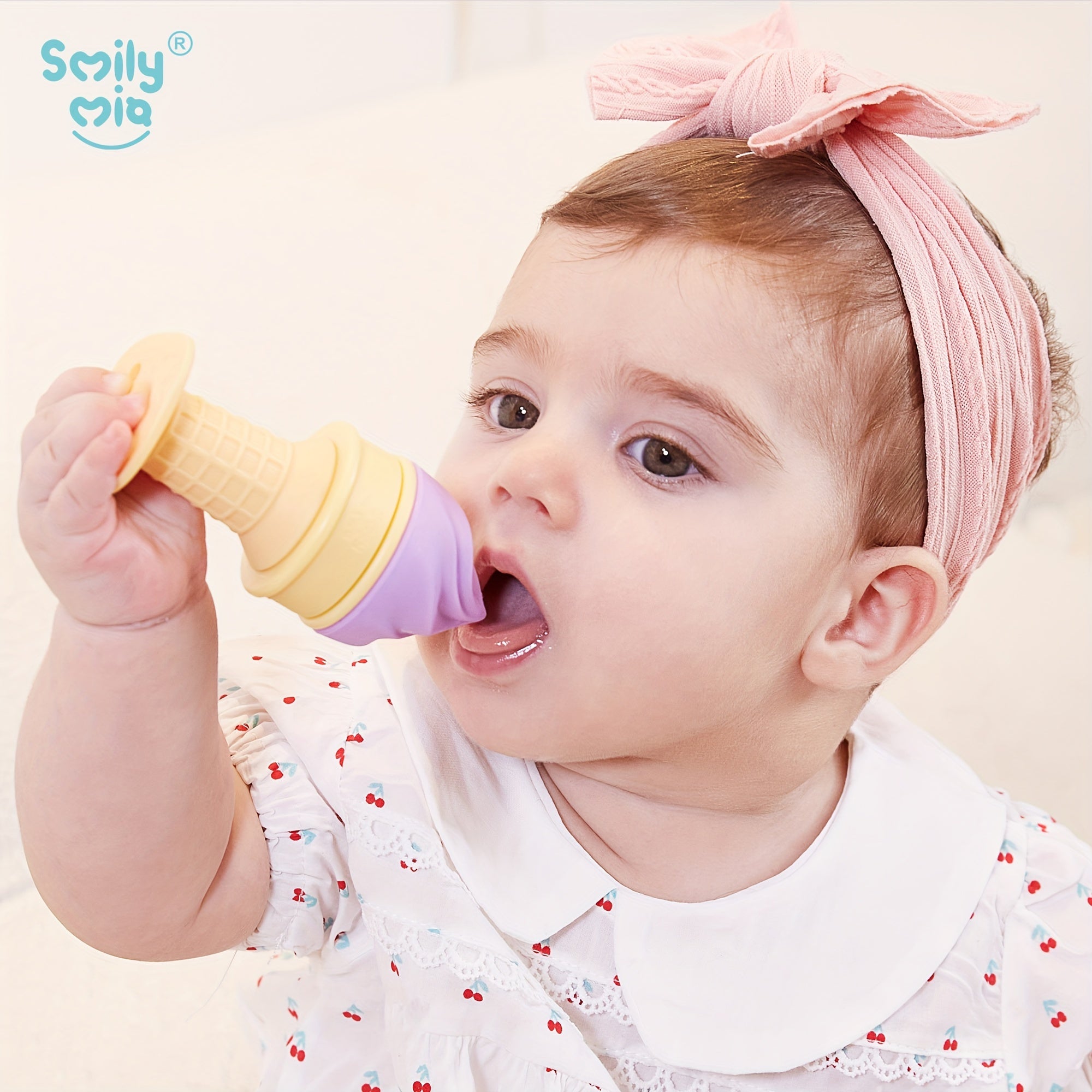 Verkoelende IJsje Bijtring voor Baby's vanaf 3 Maanden - Invriesbaar Siliconen Bijtspeeltje voor Jongens en Meisjes - Pijnverlichting bij Doorkomende Tandjes