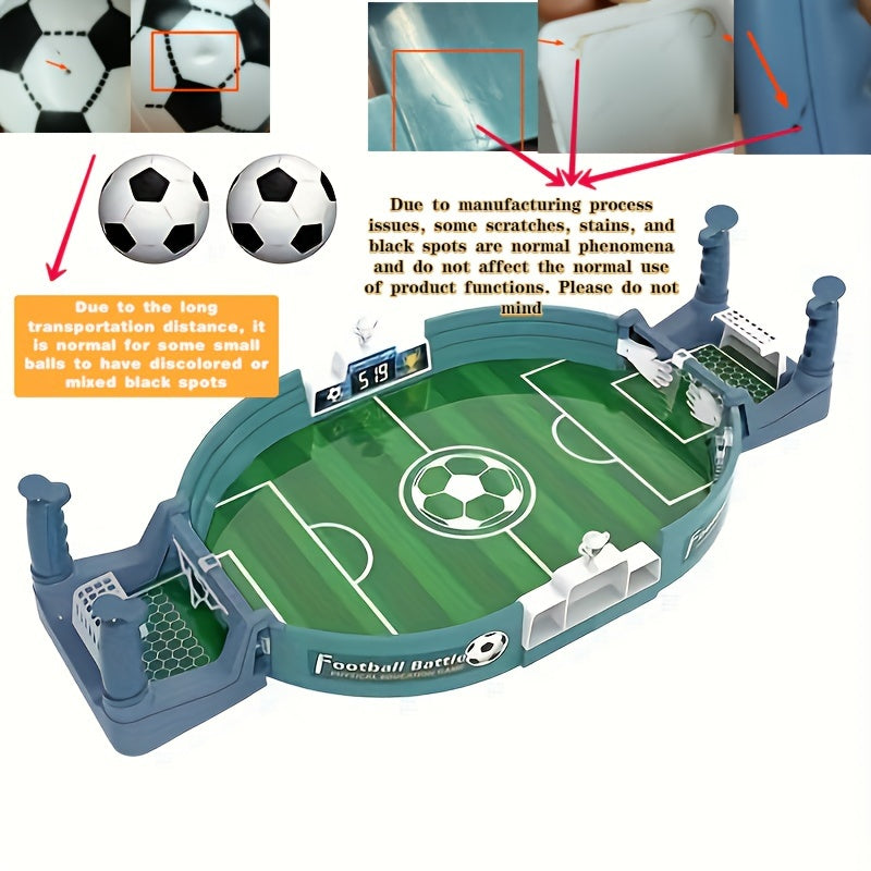 Interactieve Tafelvoetbal Speelset voor Kinderen | 2/4/6 Ballen Inclusief | Educatief Tafelspel voor 3-6 Jaar | Kerst, Halloween & Thanksgiving Cadeau