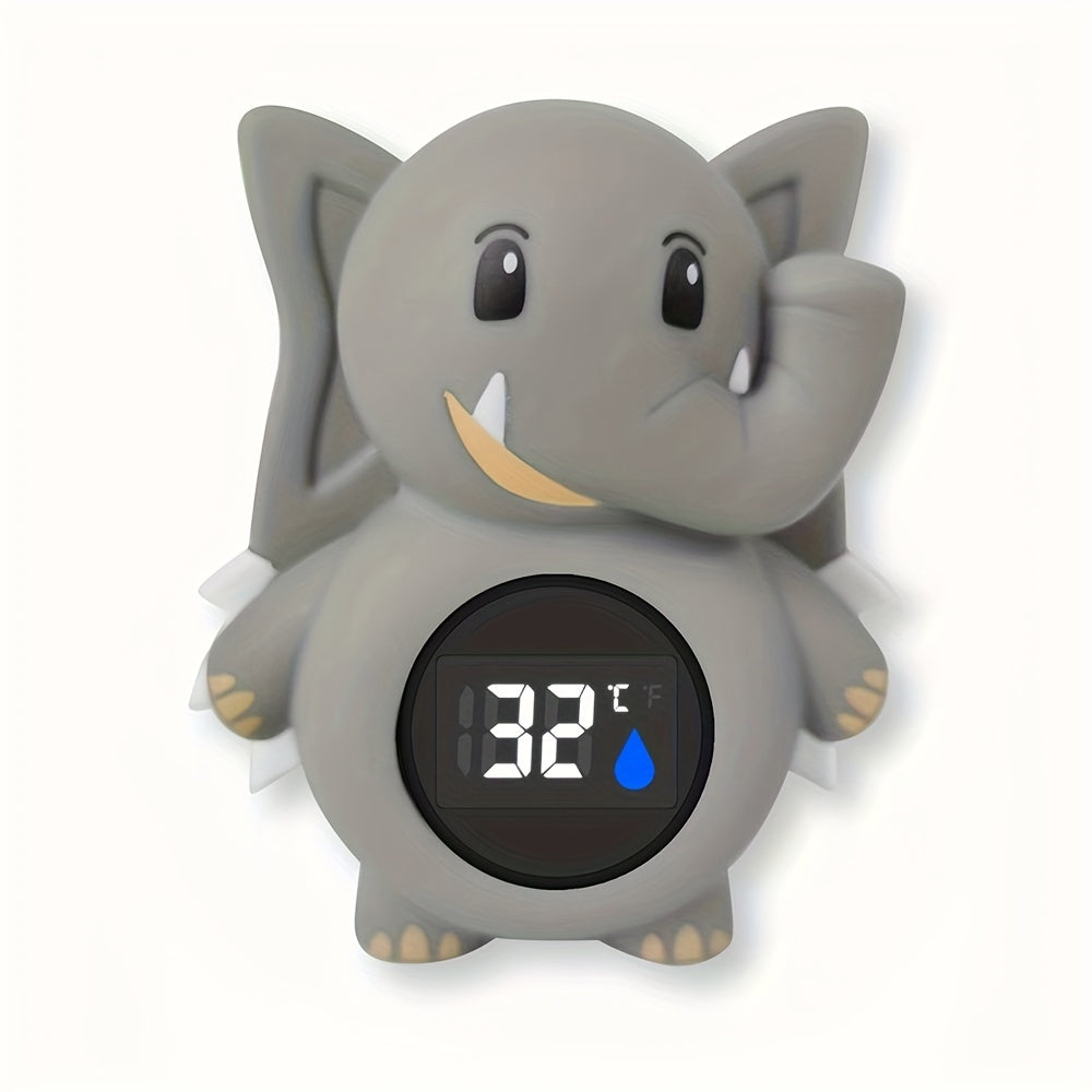 Kinderthermometer olifant | LED display °C/°F bad & kamer