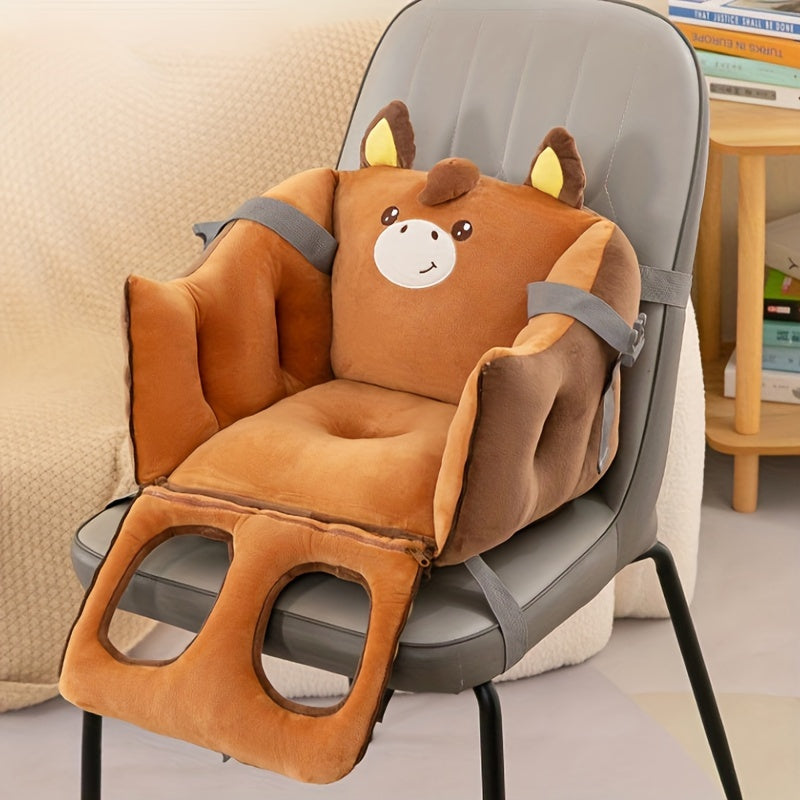 Cartoon Draagbare Baby Eetstoel | Multifunctionele Baby- en Kindkruk Voor Leren Zitten Sofa