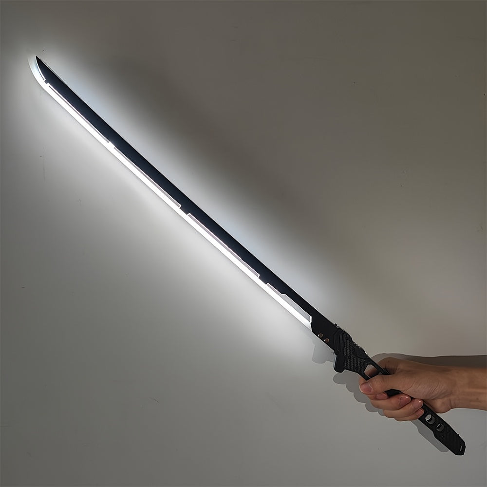 Futuristisch Lichtzwaard met LED en Geluidseffecten