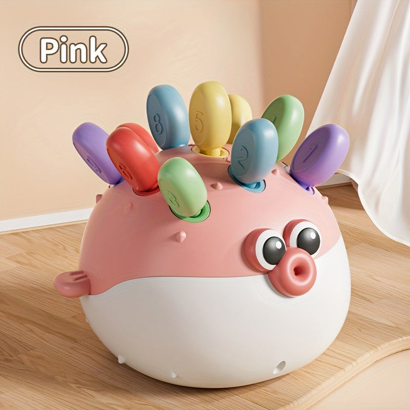 Pufferfish Bouwspeelgoed | Kleurrijke Educatieve Blokken voor Peuters | Cadeau Idee