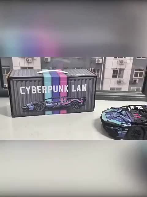 1314 Stuks 1:14 Schaal Sportwagen Bouwstenen Kit - Sportwagen MOC Constructiespeelgoed, Collectible Model Set voor Volwassenen, Verjaardags- of Kerstcadeau