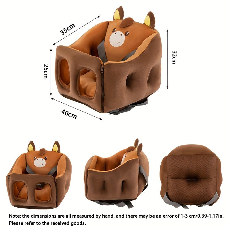 Cartoon Draagbare Baby Eetstoel | Multifunctionele Baby- en Kindkruk Voor Leren Zitten Sofa