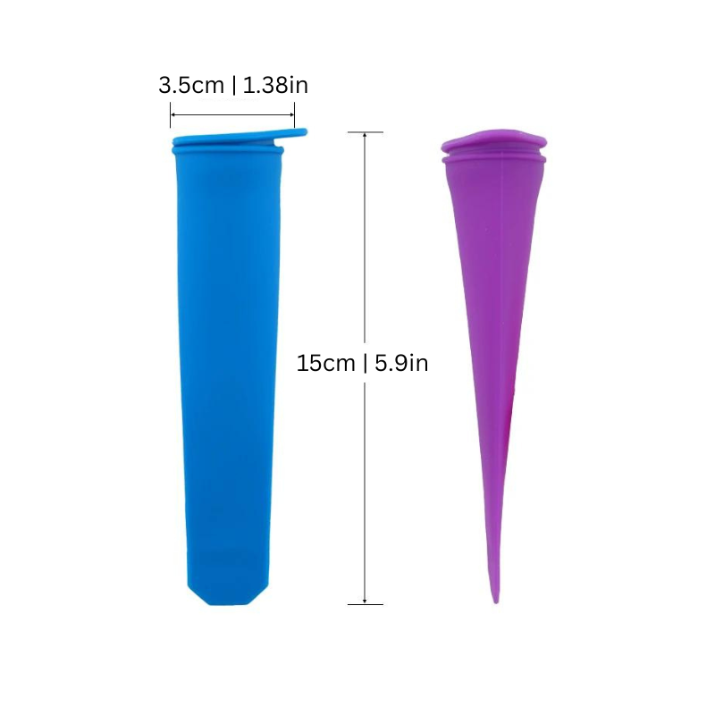 Kleurrijke Herbruikbare IJslollyvormen voor Kinderen