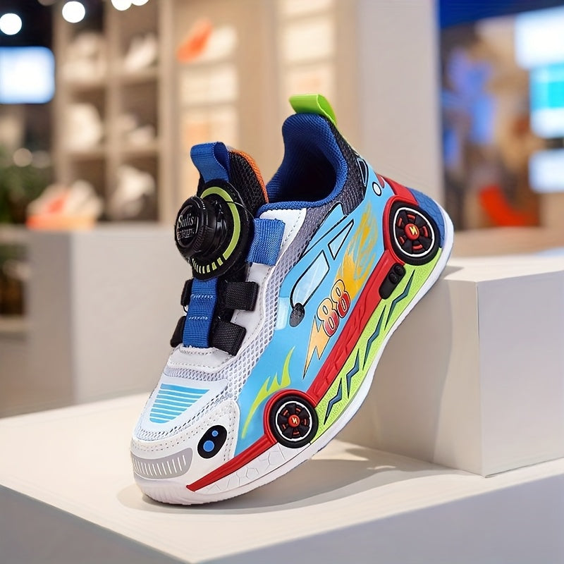 Trendy Race Sneakers Kinderen | Ademend, Lichtgewicht & Verstelbare Sluiting