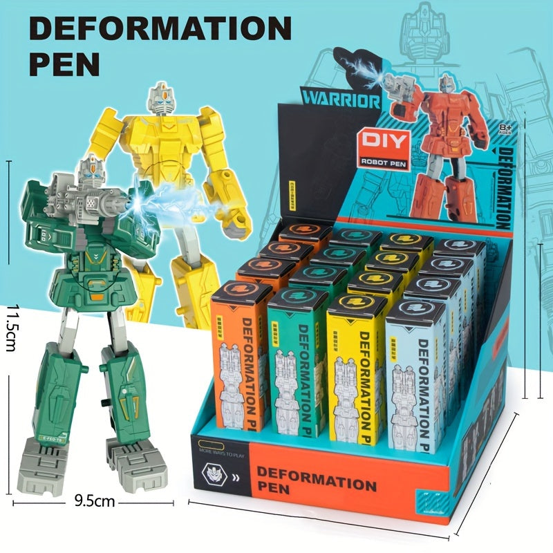 Morphing Robot Pen voor Kinderen | 2-in-1 Creatieve Pen & Speelgoed