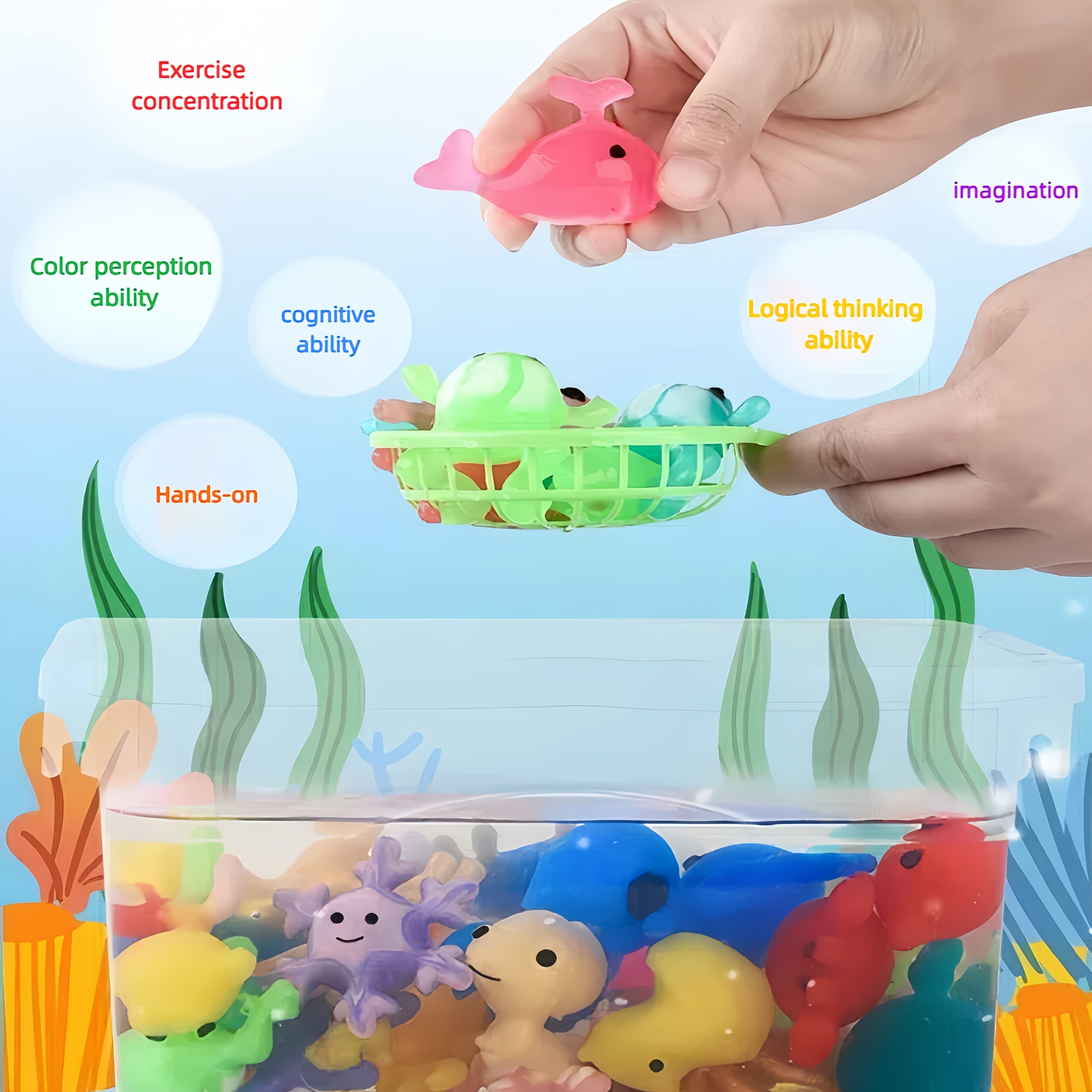 3D Magisch Water Elf Set | DIY Knutselset met 6 Flessen & 12 Mallen | Creatief Cadeau voor Kinderen