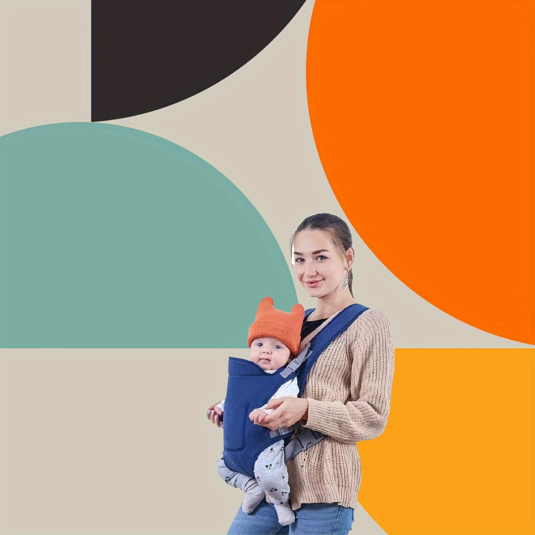 Ergonomische Multifunctionele Draagzak voor Baby's | Comfortabele Draagzak vooraan en achteraan met Verstelbare Bandjes, Reisspullen voor Pasgeborenen