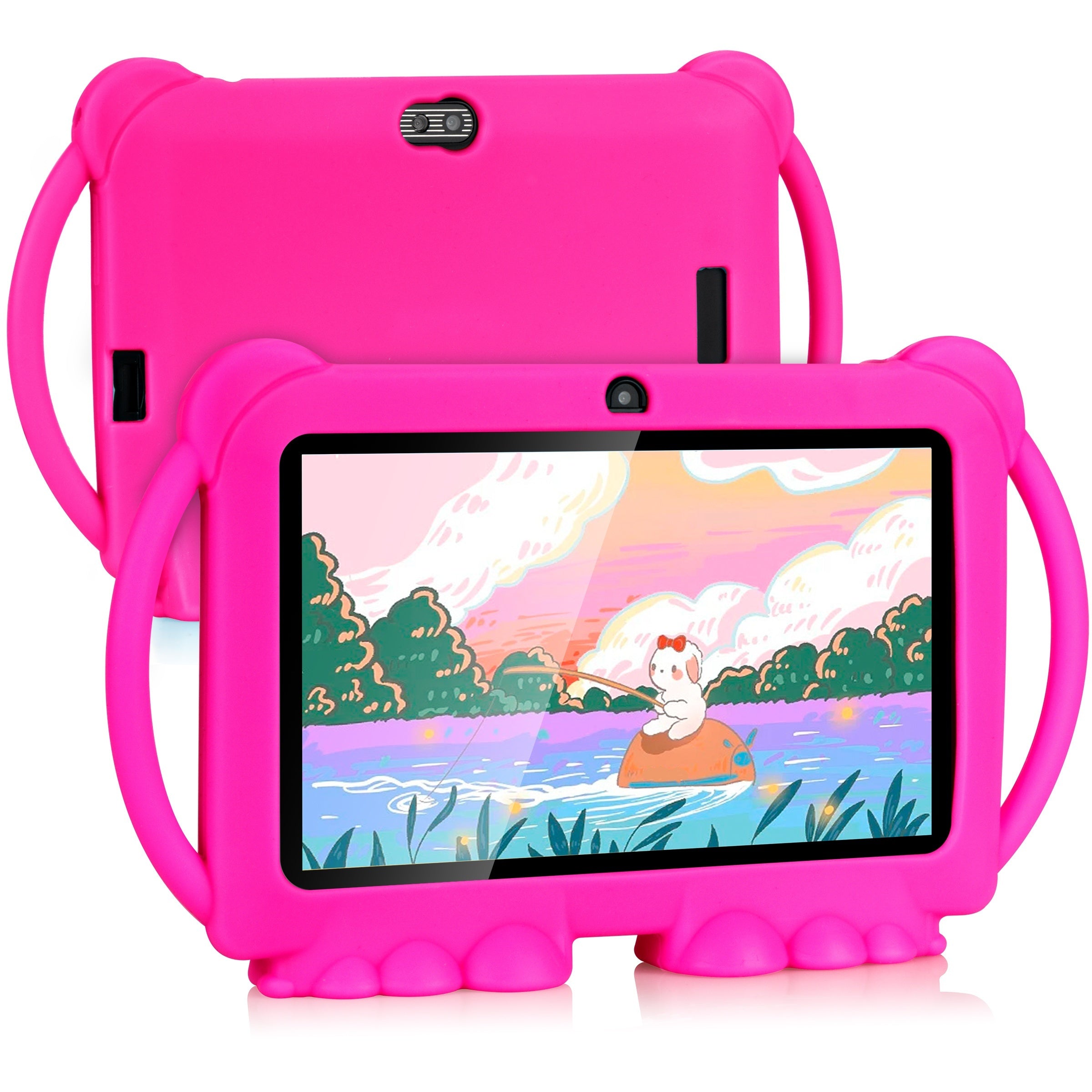 7 Inch Android Tablet 32GB – Kindvriendelijk met Oogbescherming, Spelletjes & Ouderlijke Controle