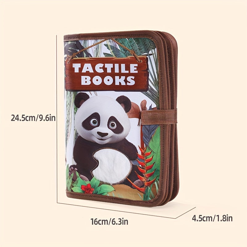 Interactief Dieren Boek | Zacht, batterijlijn vrij, perfect voor leren & cadeau