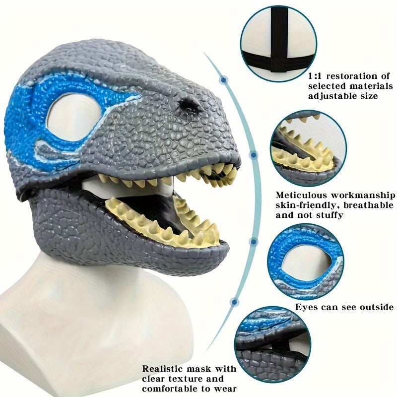Interactief Dinosaurus Masker | Kaakbeweging, Kostuumfeest Accessoire