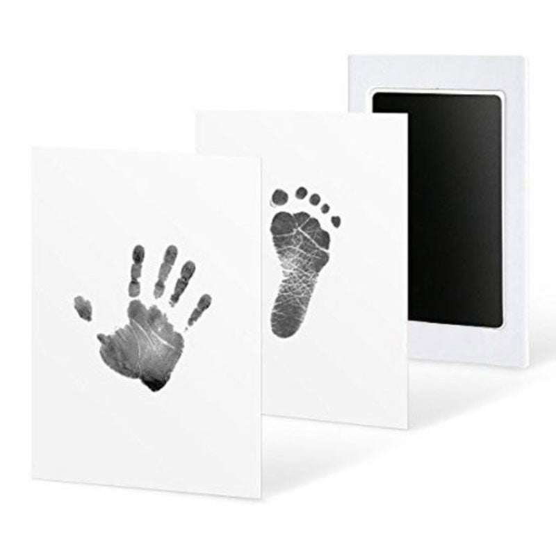 Gepersonaliseerde Baby Handafdruk & Voetafdruk Kit | Doe-Het-Zelf Kunst Craft Hand & Voetafdruk Mallen voor Herinneringen met Eenvoudige Gebruikershandleiding