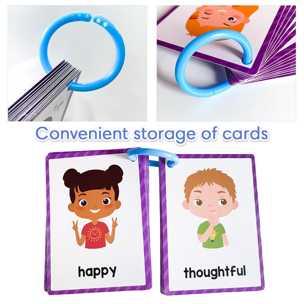 Ontdek Emoties Spelenderwijs met 15 Emotion Flash Cards voor Kinderen – De Slimme Start voor Engelse Woordenschat en Emotionele Intelligentie
