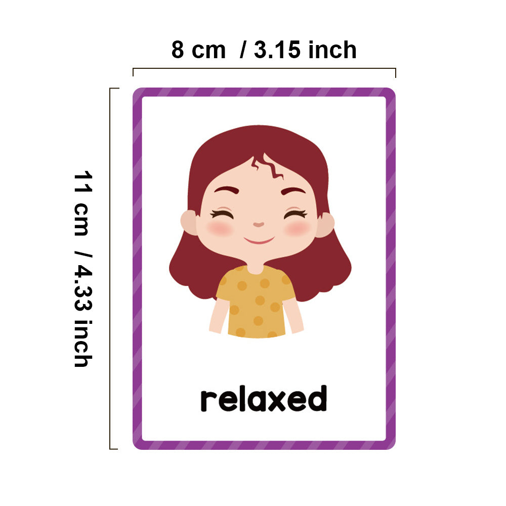 Ontdek Emoties Spelenderwijs met 15 Emotion Flash Cards voor Kinderen – De Slimme Start voor Engelse Woordenschat en Emotionele Intelligentie