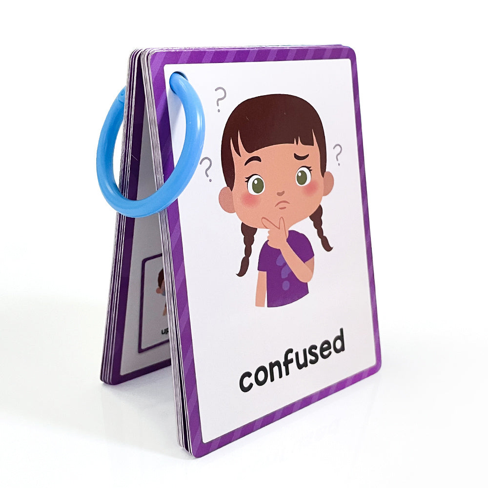 Ontdek Emoties Spelenderwijs met 15 Emotion Flash Cards voor Kinderen – De Slimme Start voor Engelse Woordenschat en Emotionele Intelligentie