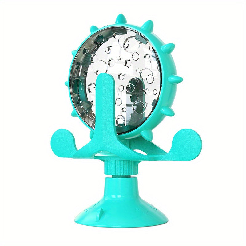 IQ Verhogende Katten Voederpuzzel | Mentale Stimulatie & Langzaam Voederen met Geluid van een Bel voor Interactief Huisdierenspeelgoed