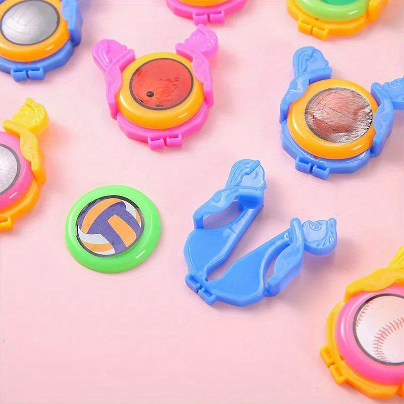20 Stuks Mini UFO Katapult Speelgoed | Handheld Vliegende Schotels voor Feestjes en Goodiebags
