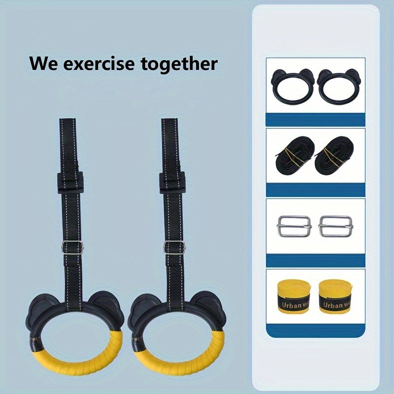 Fitness Ringen | Oefen- en stretchringen voor thuisgebruik – inclusief handgrepen