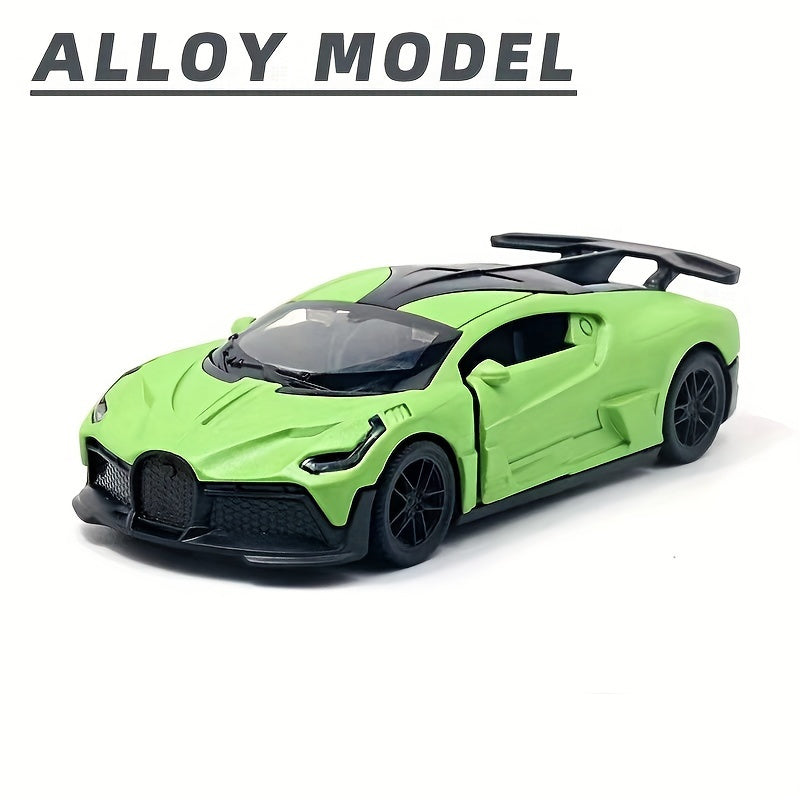 Sportauto met 3 deuren - Frictie-aandrijving, leuk voor Halloween.