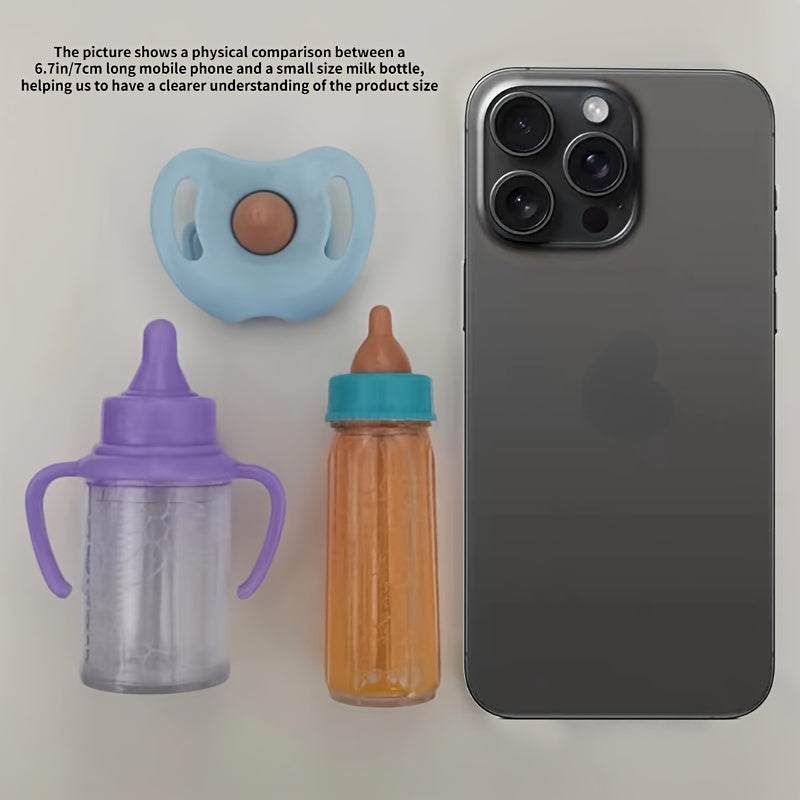 Verdwijnend Baby Pop Voedsel Set - Flessen en Fopspeen Speelgoed voor Babypoppen - Cadeau voor Kinderen