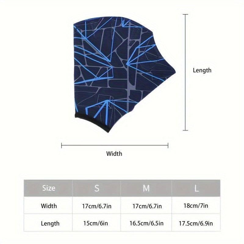 Webbed Zwemhandschoenen | Training Flippers voor Wateractiviteiten