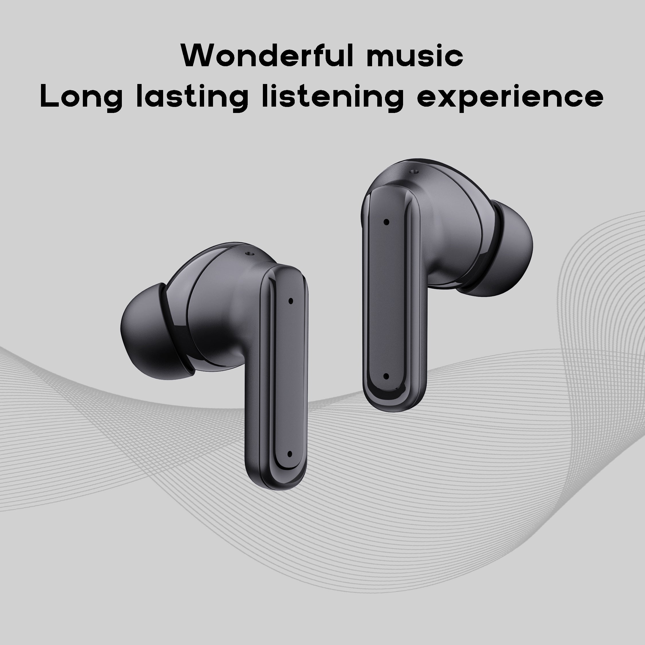 Slimme LCD Touch Earbuds 2025 | Draadloze Oordopjes met Premium Geluid & Microfoon