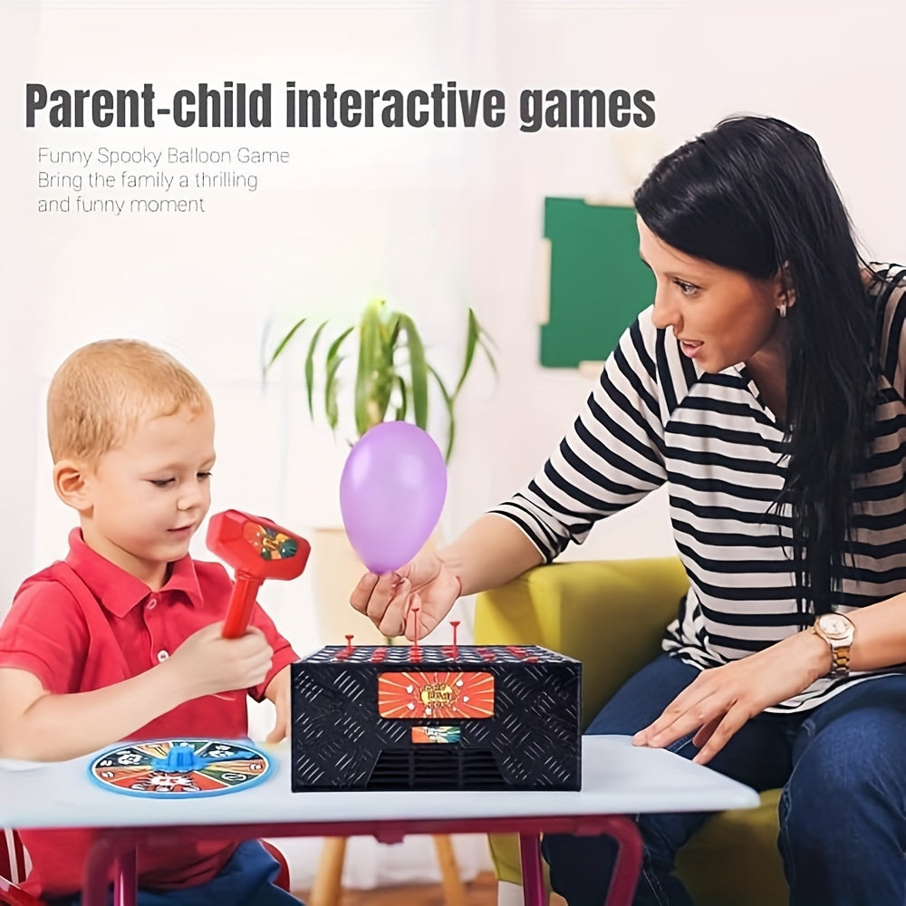 Wack A Balloon-bordspel | Interactief spel voor familieavonden, leuke strategie voor kinderen en volwassenen van 3 tot 6 jaar en ouder