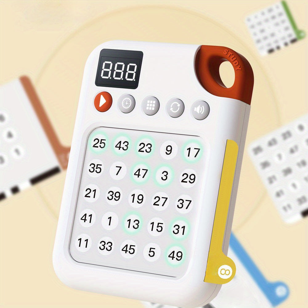 Interactief Schulte Grid Speelgoed | Geheugen & Focus Training | 6–8 Jaar | Educatief