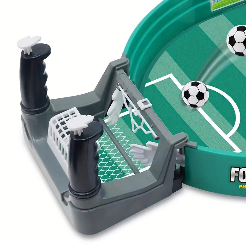 Interactief Tafelvoetbalspel voor Gezinnen | Dubbele Speler, Leuk & Educatief Sportbordspel met 5/10 Ballen | Perfect voor Kerst, Halloween, Thanksgiving Geschenken