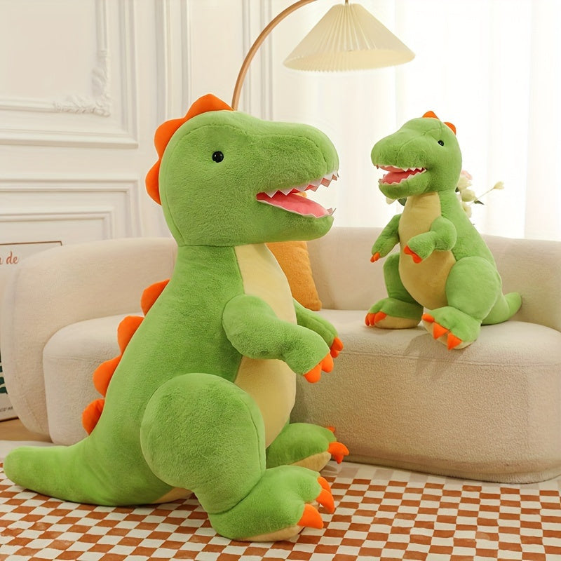 Groen T-Rex Knuffel Kussen | Zachte Dinosaurus Knuffel | Cadeau voor Kinderen