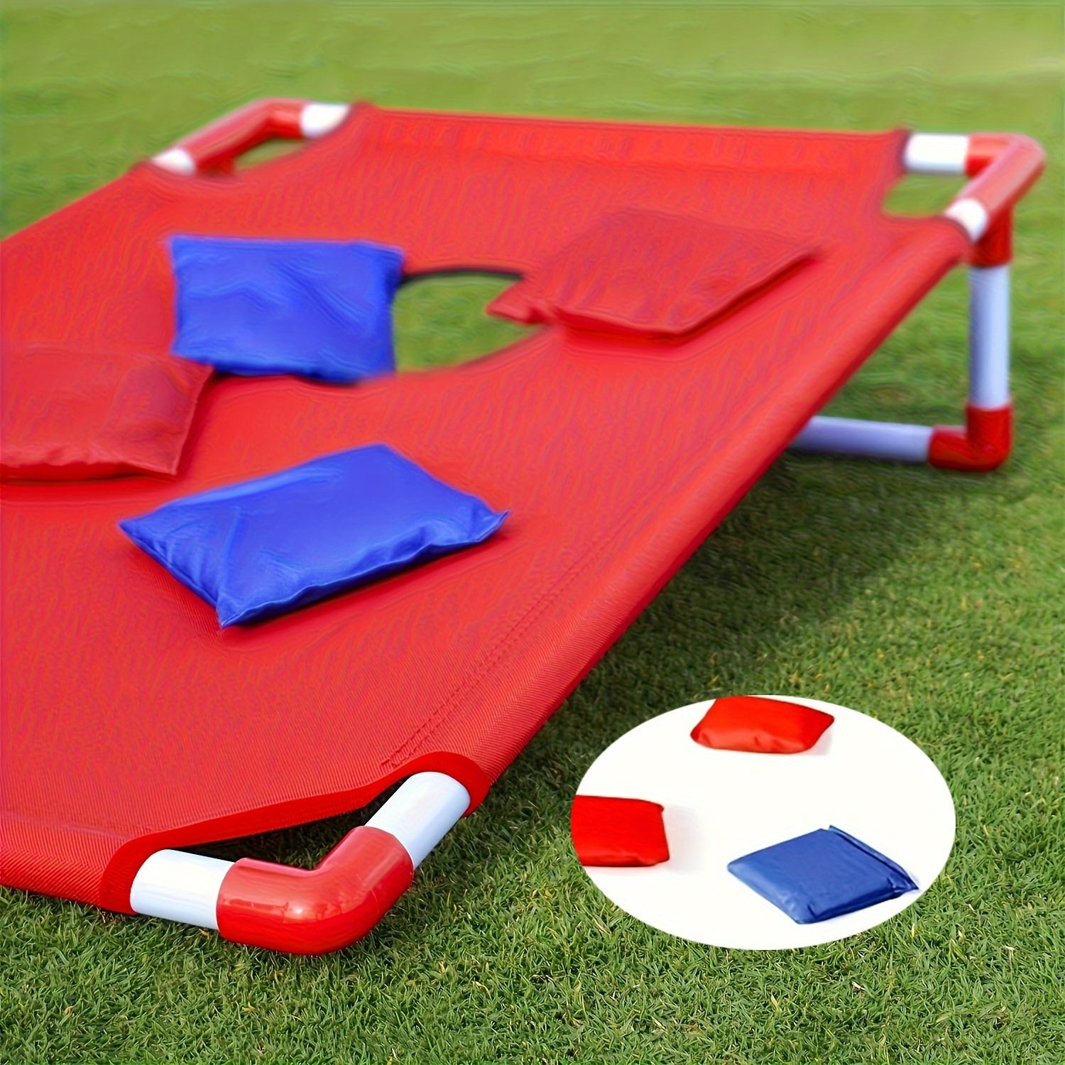Opvouwbaar Zakgooi Spel | Sandbag Toss Game voor Buiten