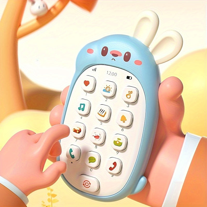 Interactieve Baby Speeltelefoon | BPA-vrij Educatief Speelgoed | Muzikaal Cadeau voor Peuters (0-3 Jaar)