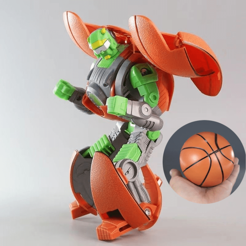 Transformeerbare sport-, basketbal- en voetbalmodellen - Creatieve speelgoedcadeaus.