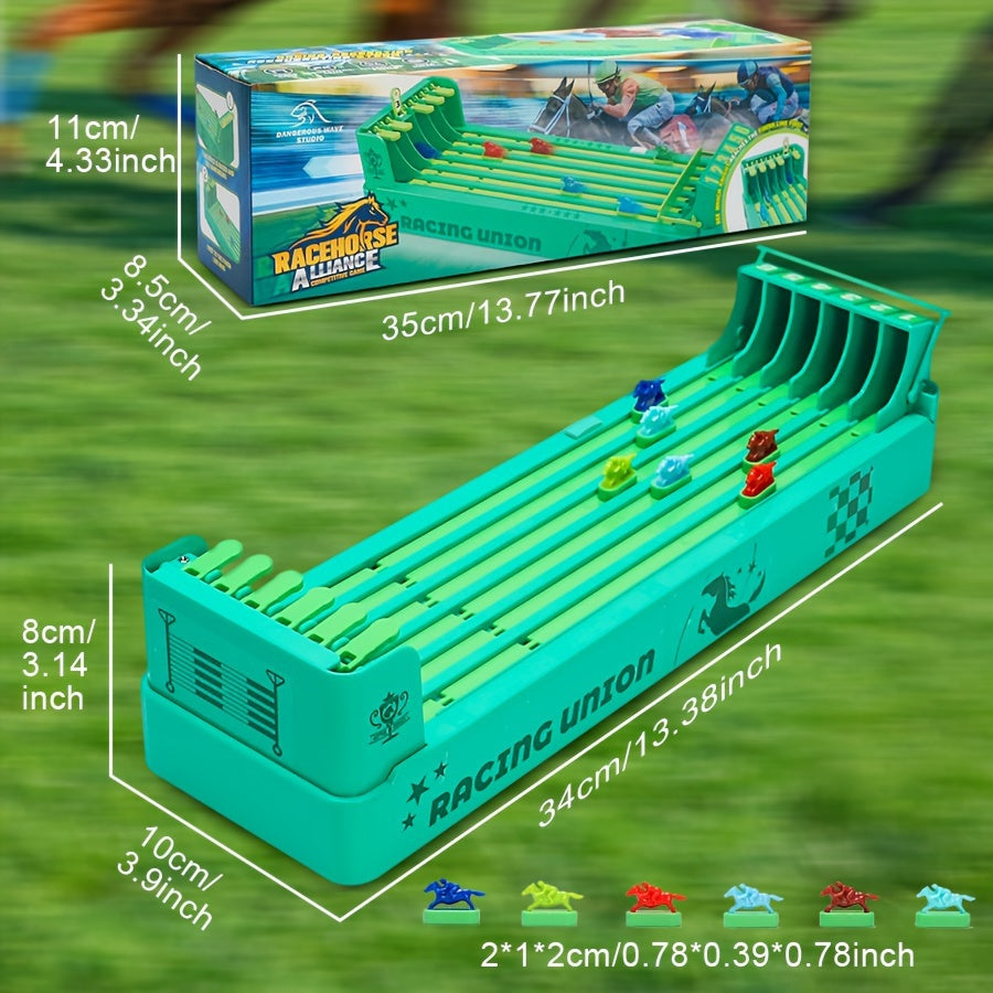 Mini Paardenraces & Tafelvoetbal Spel | Perfect voor Gezinsplezier, Feestjes & Halloween Verzamelingen