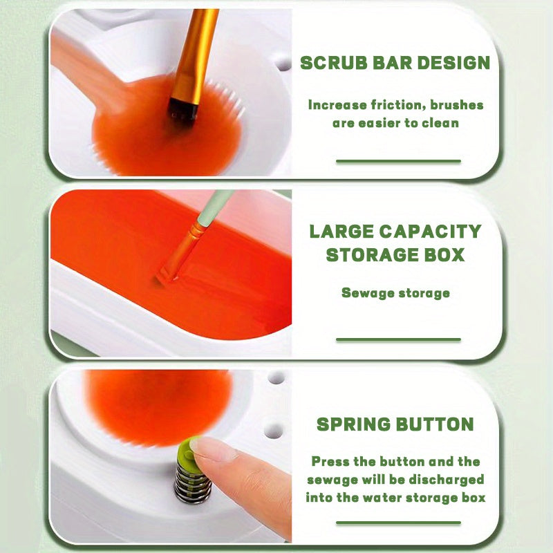 Automatische Penseelreiniger | Voor Aquarel & Acryl – Vanaf 14 Jaar